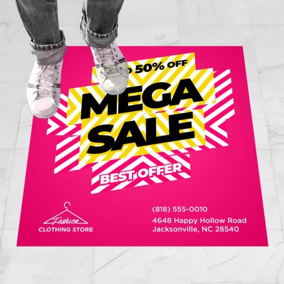 Vinyl Floor Graphics print product